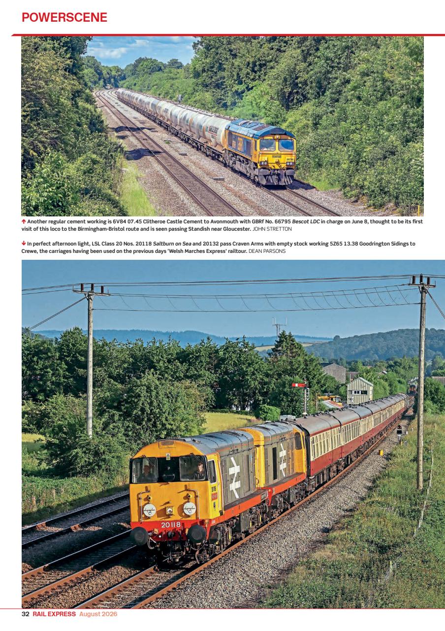 Rail Express Preview Pages