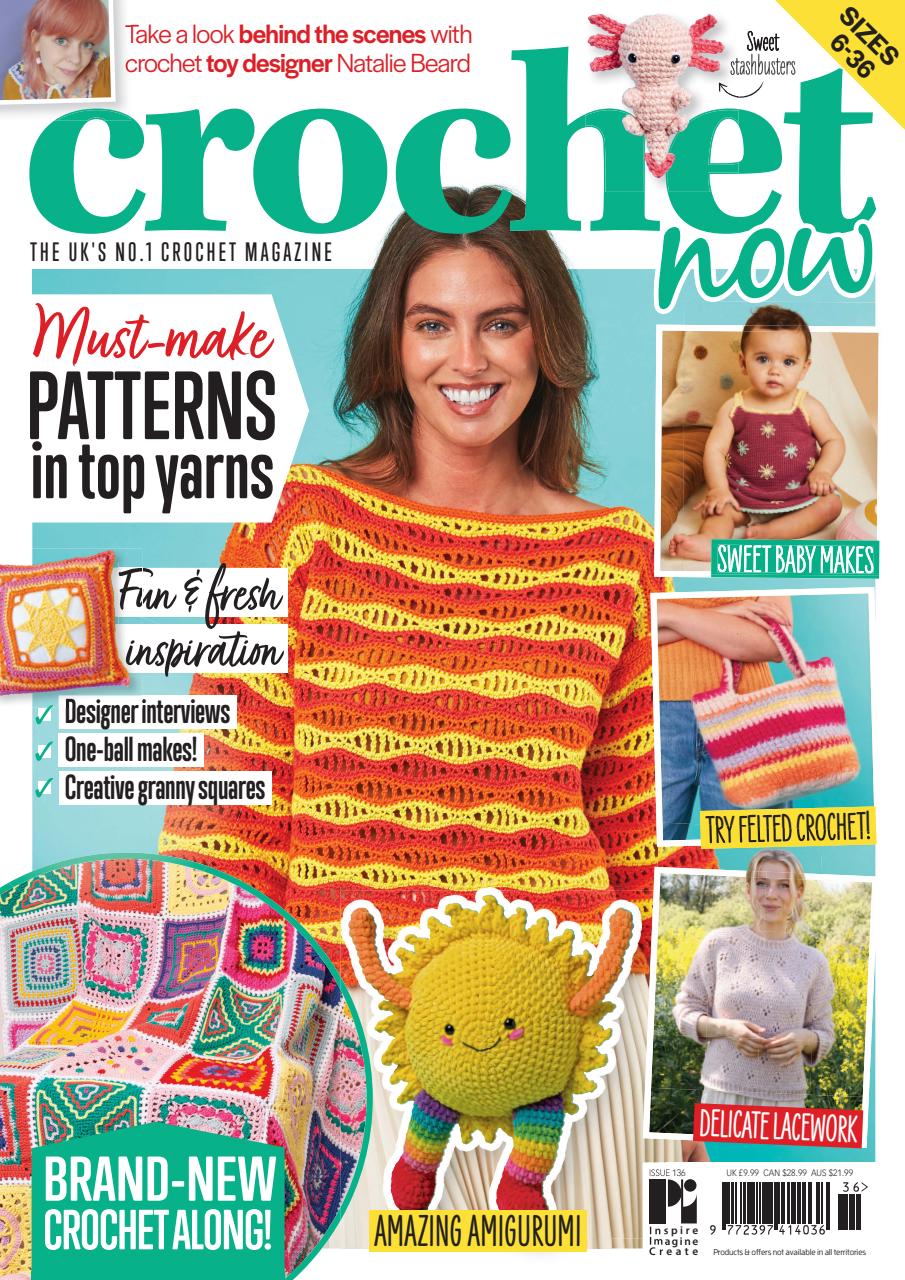 Crochet Now Magazine Preview Pages