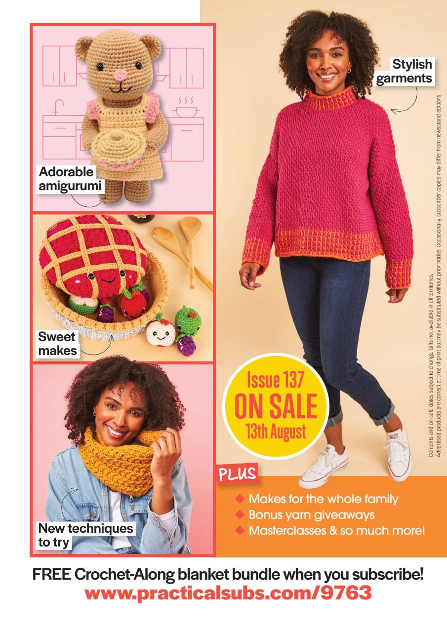 Crochet Now Magazine Preview Pages
