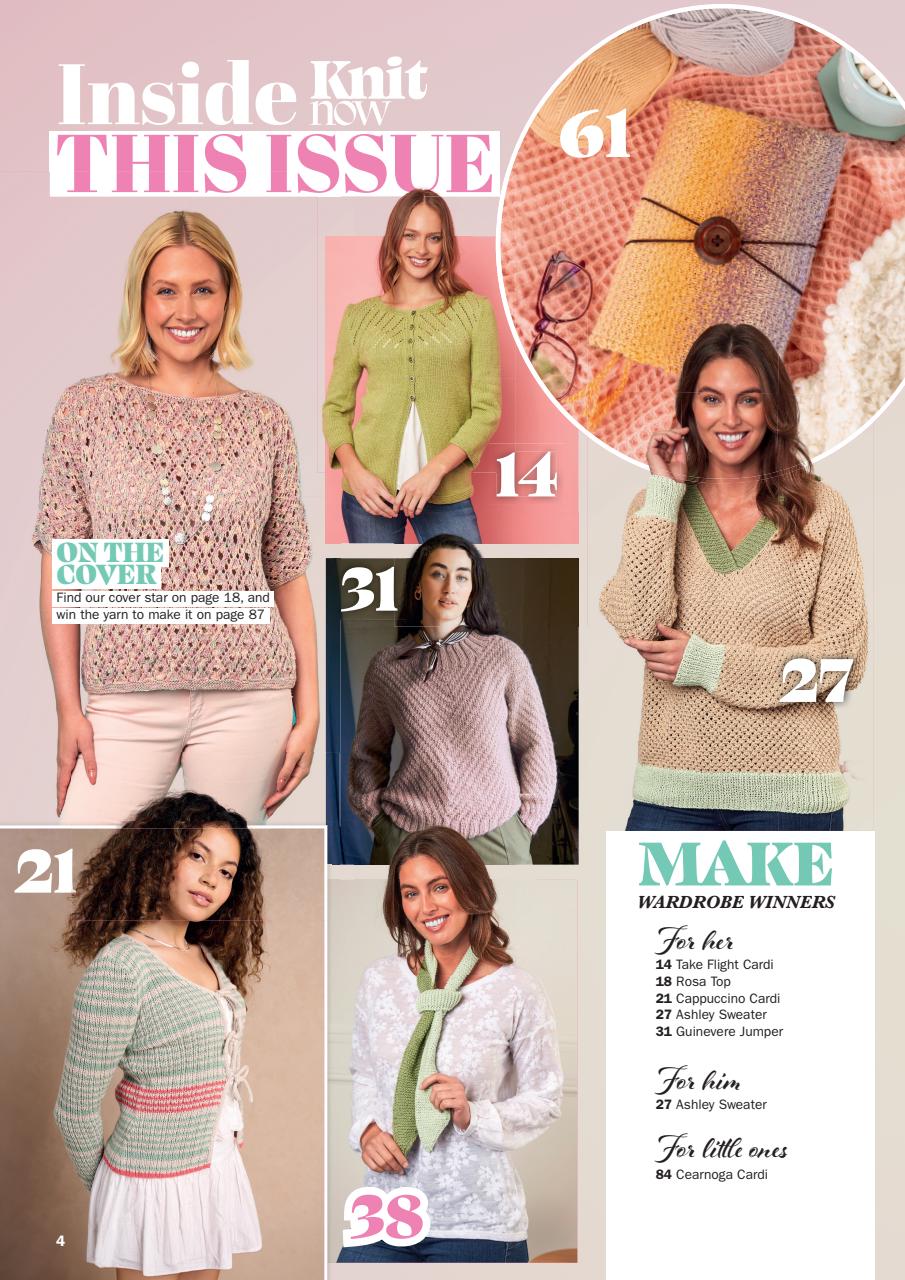 Knit Now Preview Pages