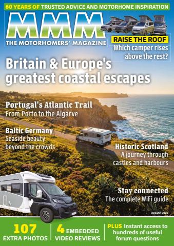MMM magazine issue MMM August 2026: Britain & Europe's greatest coastal escapes