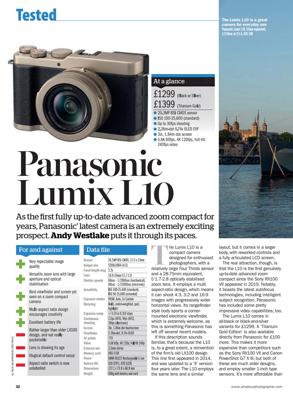 Amateur Photographer Preview Pages