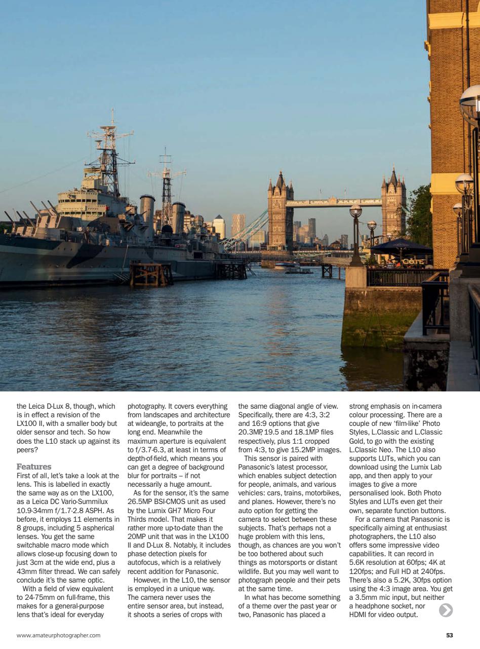 Amateur Photographer Preview Pages