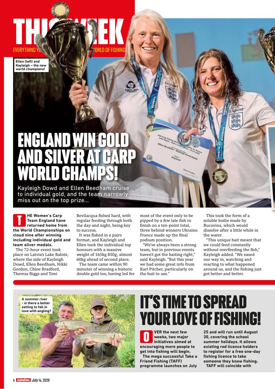 Angling Times Preview Pages