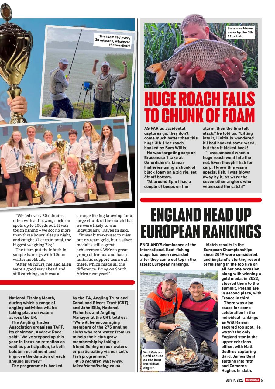 Angling Times Preview Pages
