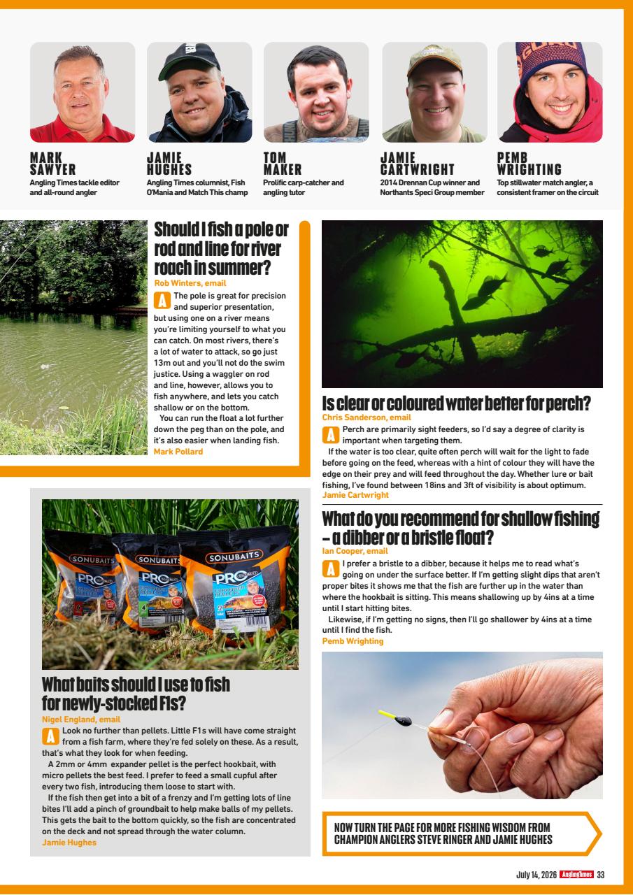 Angling Times Preview Pages