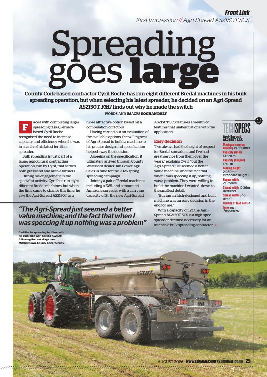 Farm Machinery Journal Preview Pages