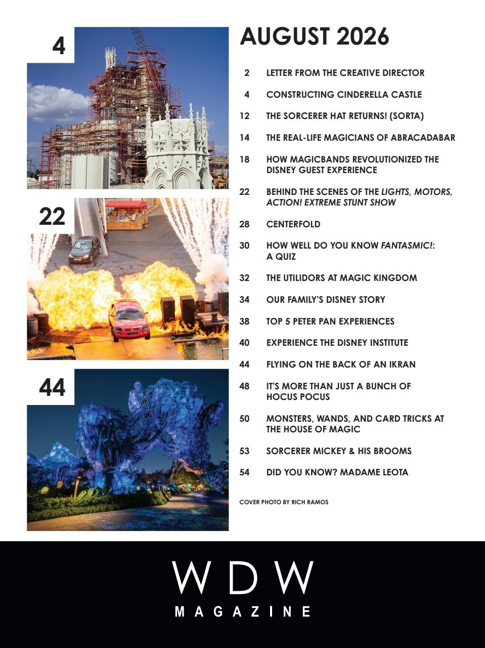 WDW Magazine Preview Pages