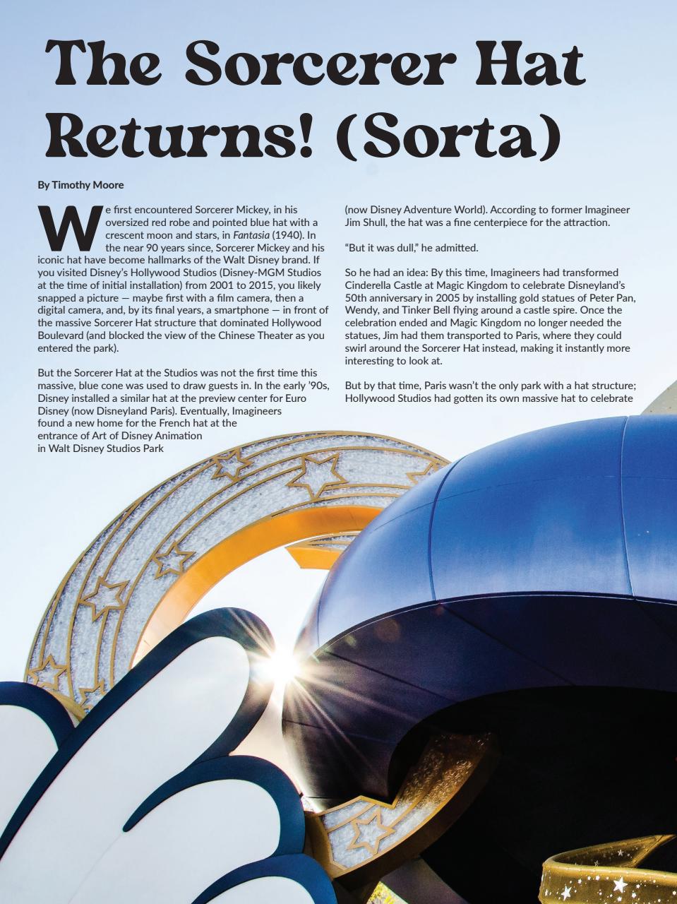 WDW Magazine Preview Pages