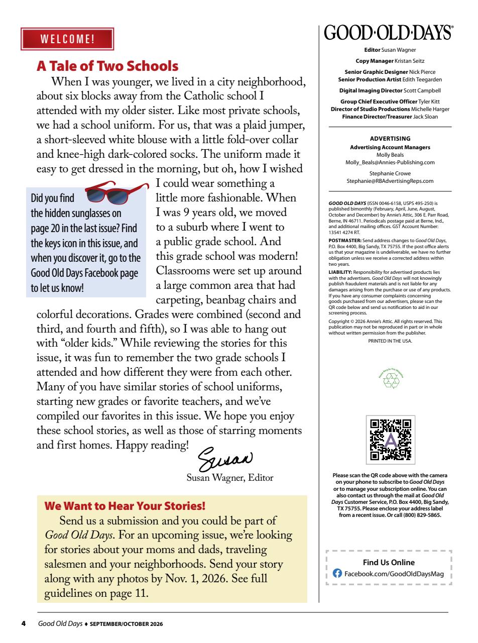 Good Old Days Preview Pages