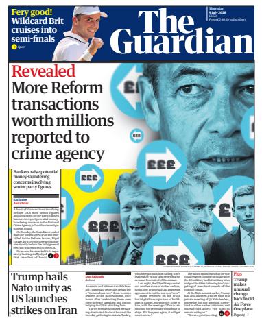 The Guardian Newspaper issue Thursday, 09 July 2026