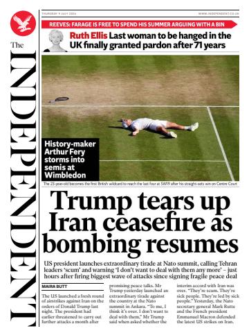 Thursday, 09 July 2026 issue Thursday, 09 July 2026