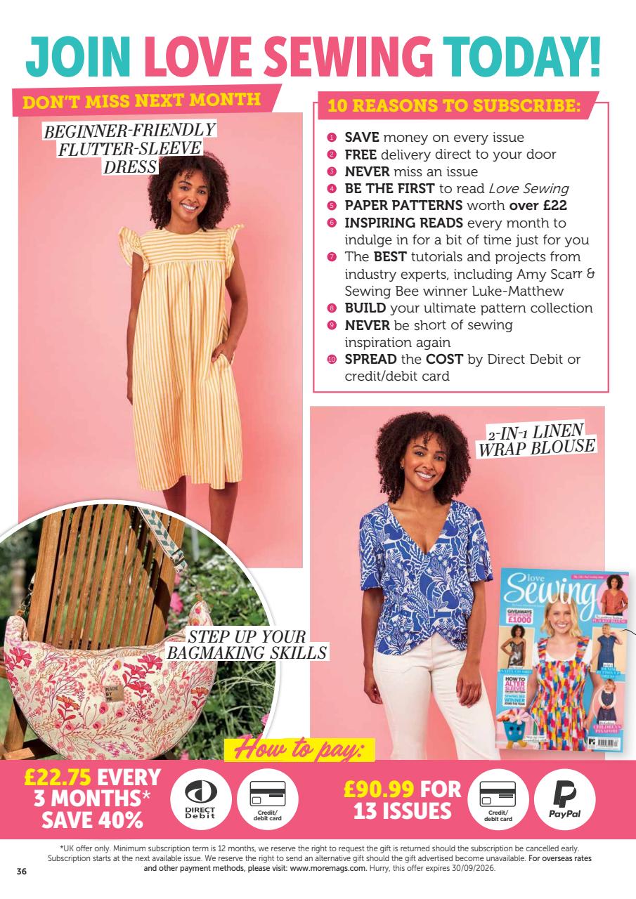 Love Sewing Preview Pages