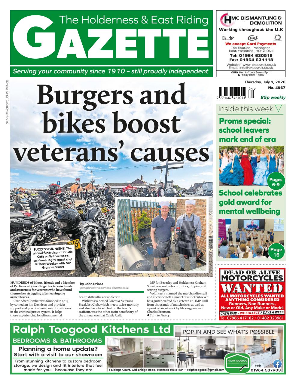 The Holderness & Hornsea Gazette Preview Pages