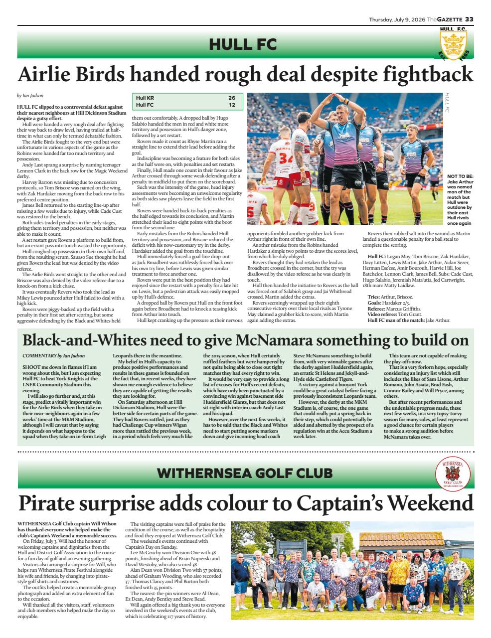 The Holderness & Hornsea Gazette Preview Pages