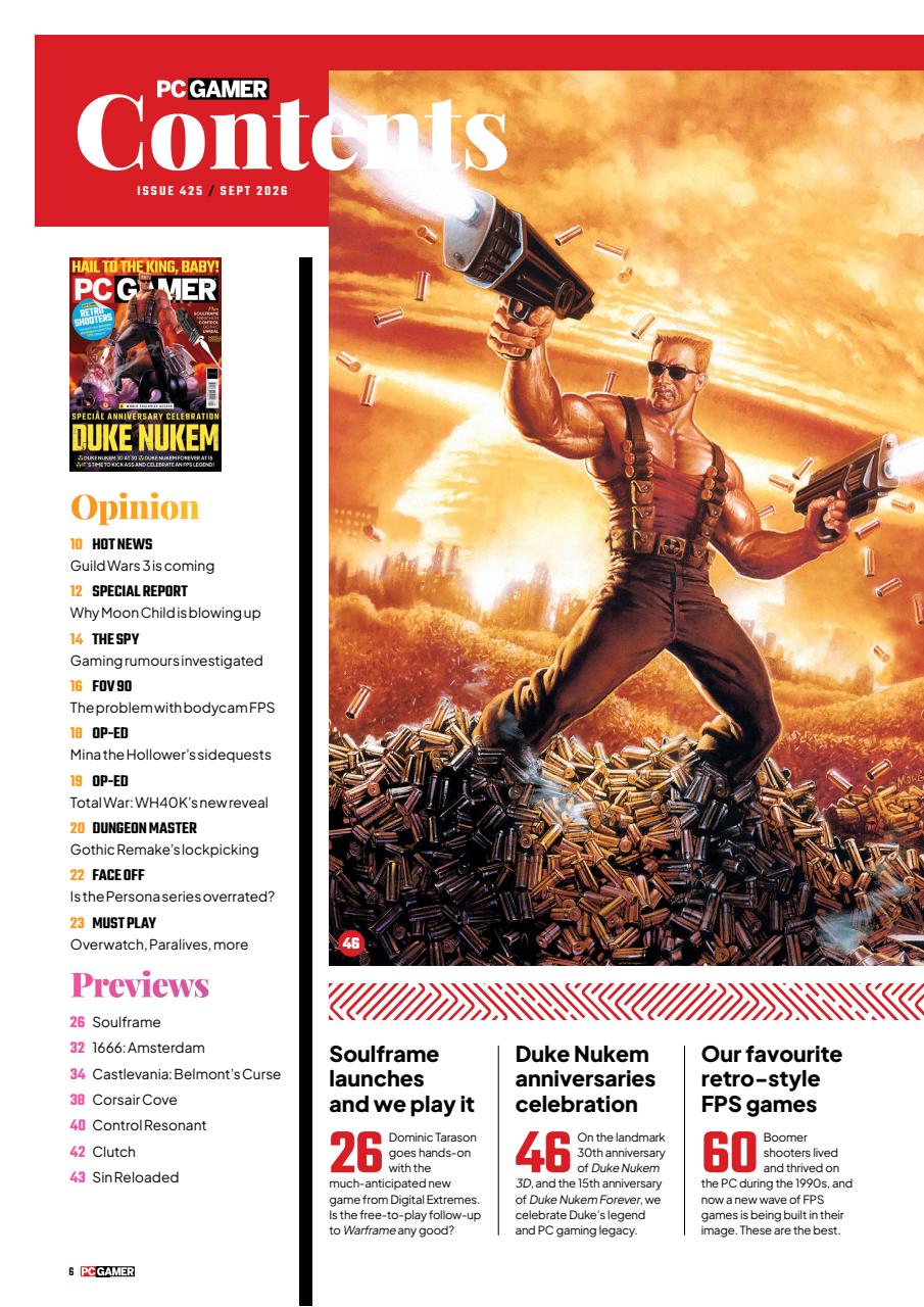 PC Gamer (UK Edition) Preview Pages
