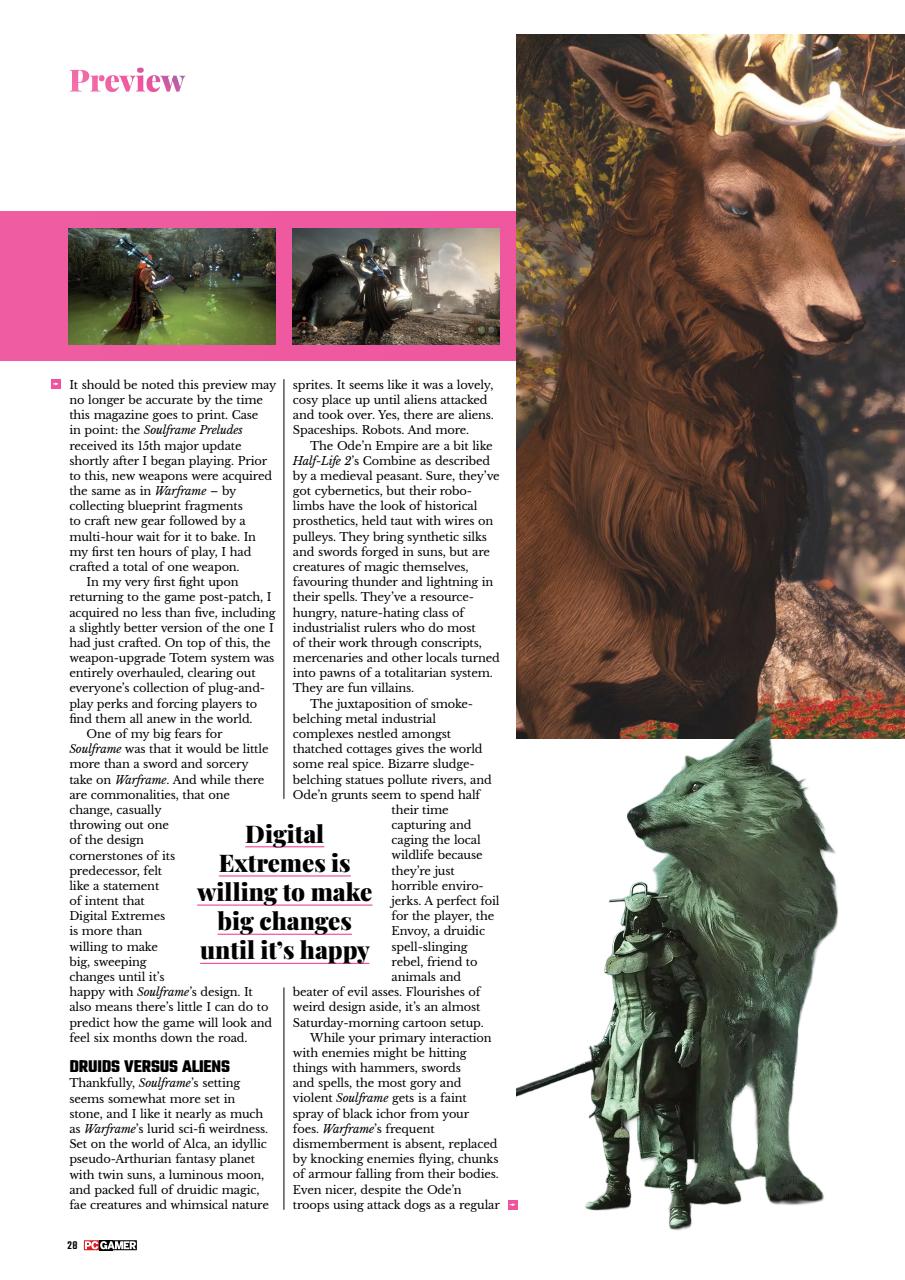 PC Gamer (UK Edition) Preview Pages