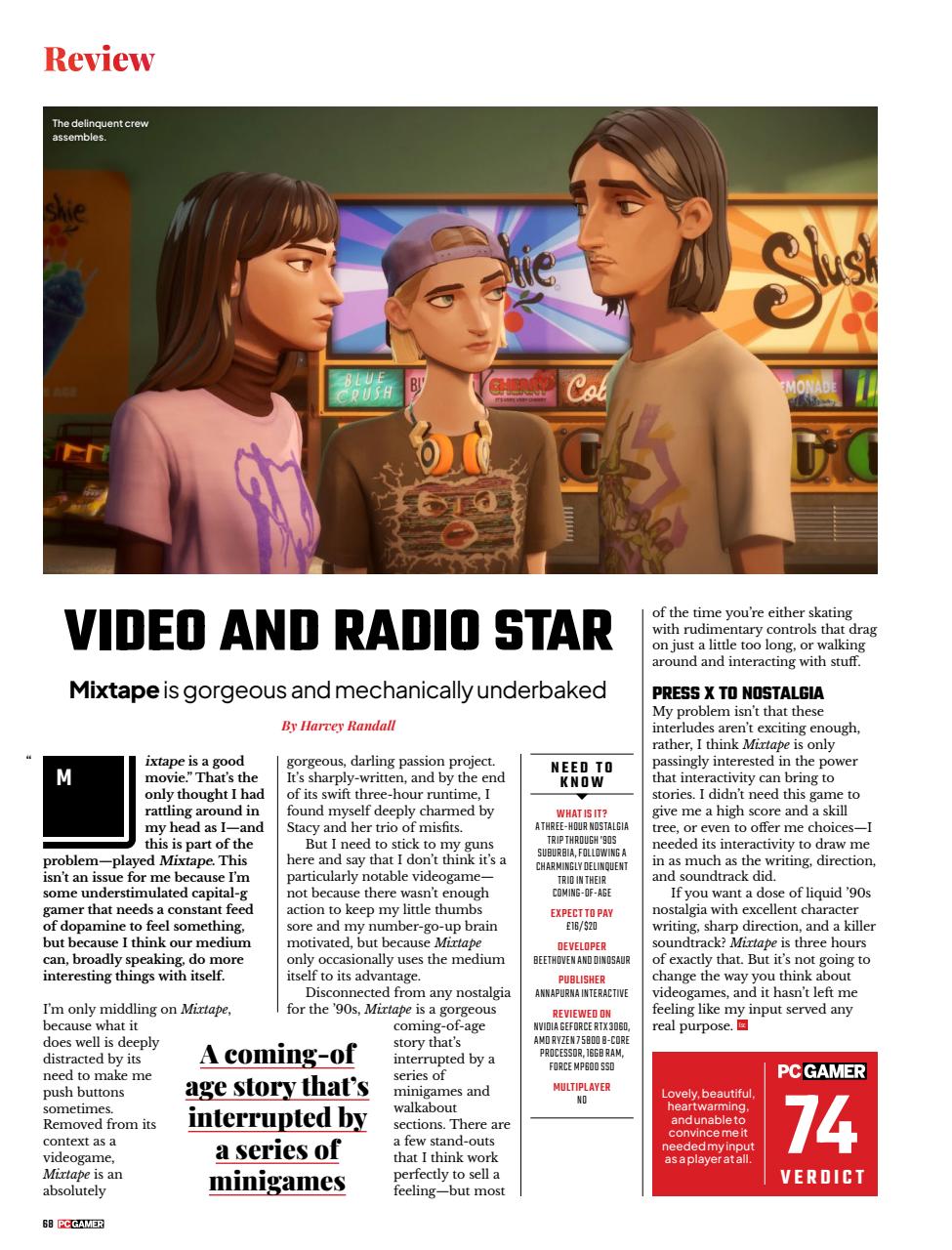 PC Gamer (US Edition) Preview Pages