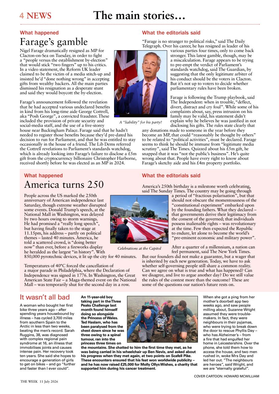 The Week Preview Pages