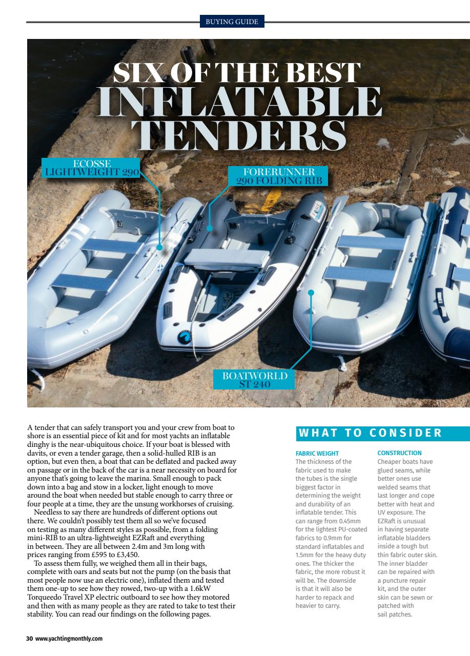 Yachting Monthly Preview Pages