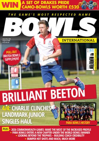 Bowls International issue August 2026