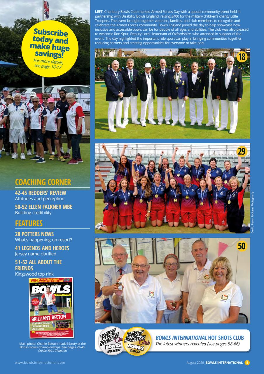 Bowls International Preview Pages