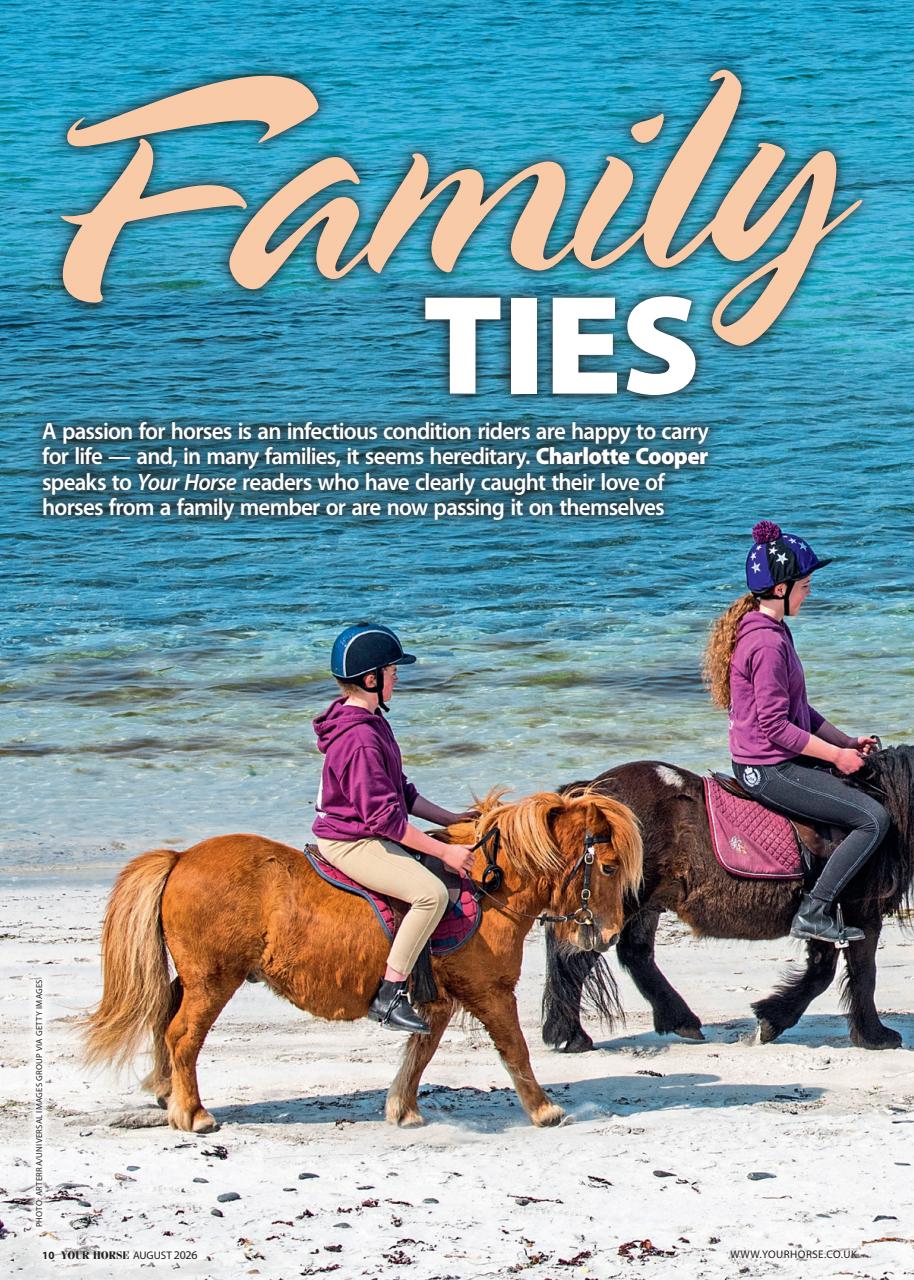 Your Horse Preview Pages