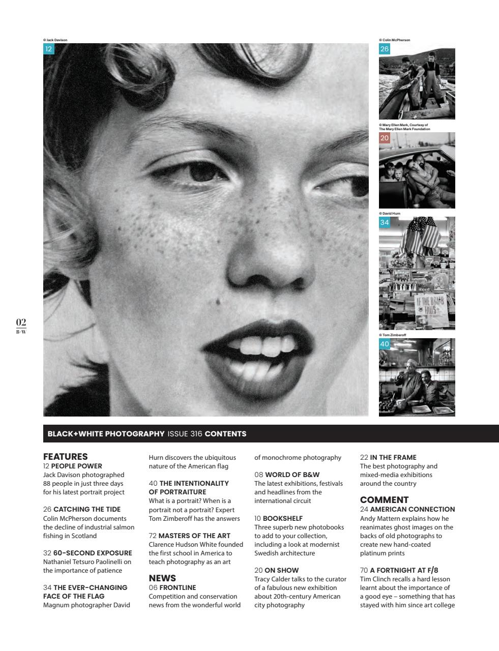 Black+White Photography Preview Pages