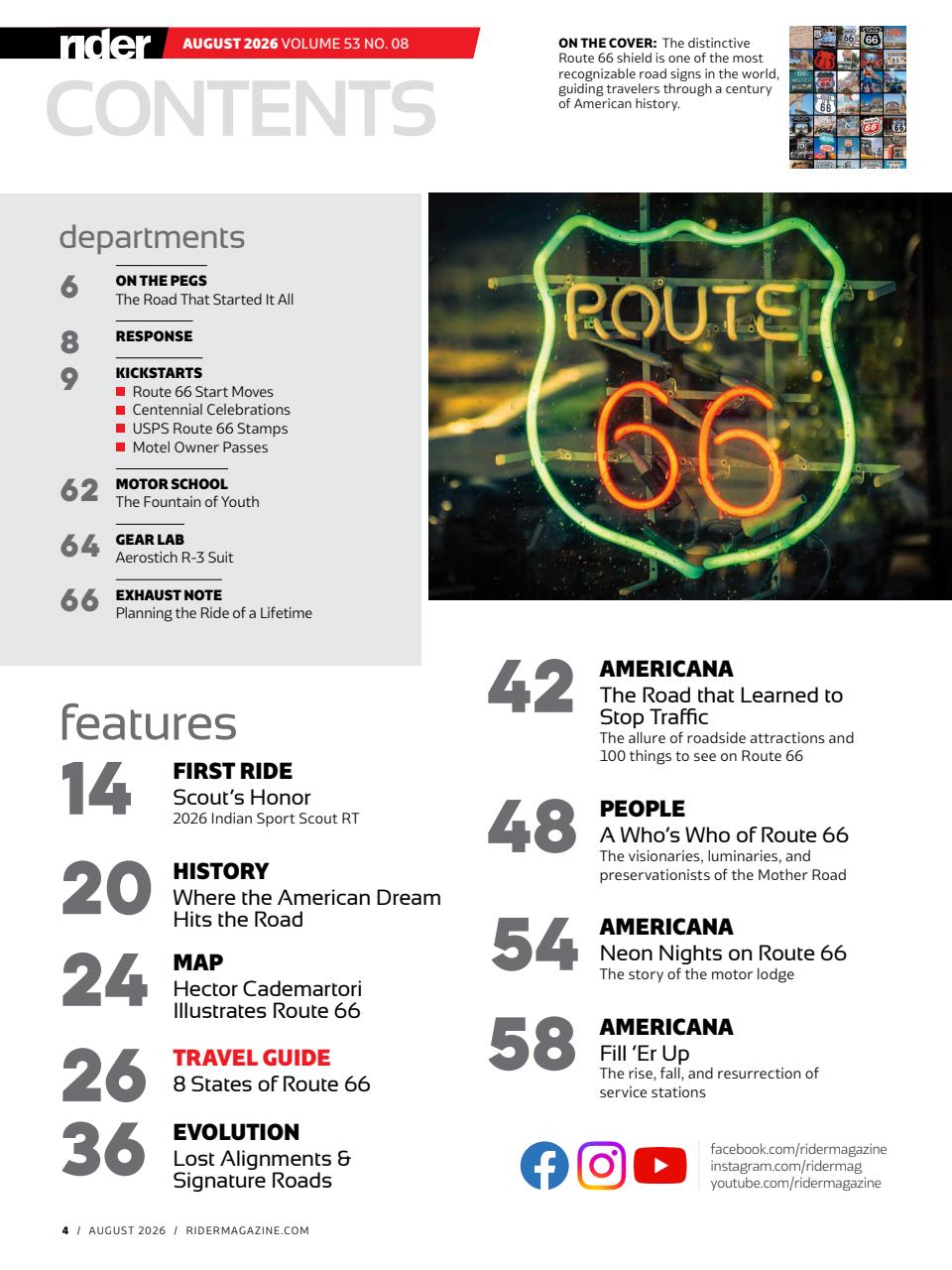 Rider Magazine Preview Pages