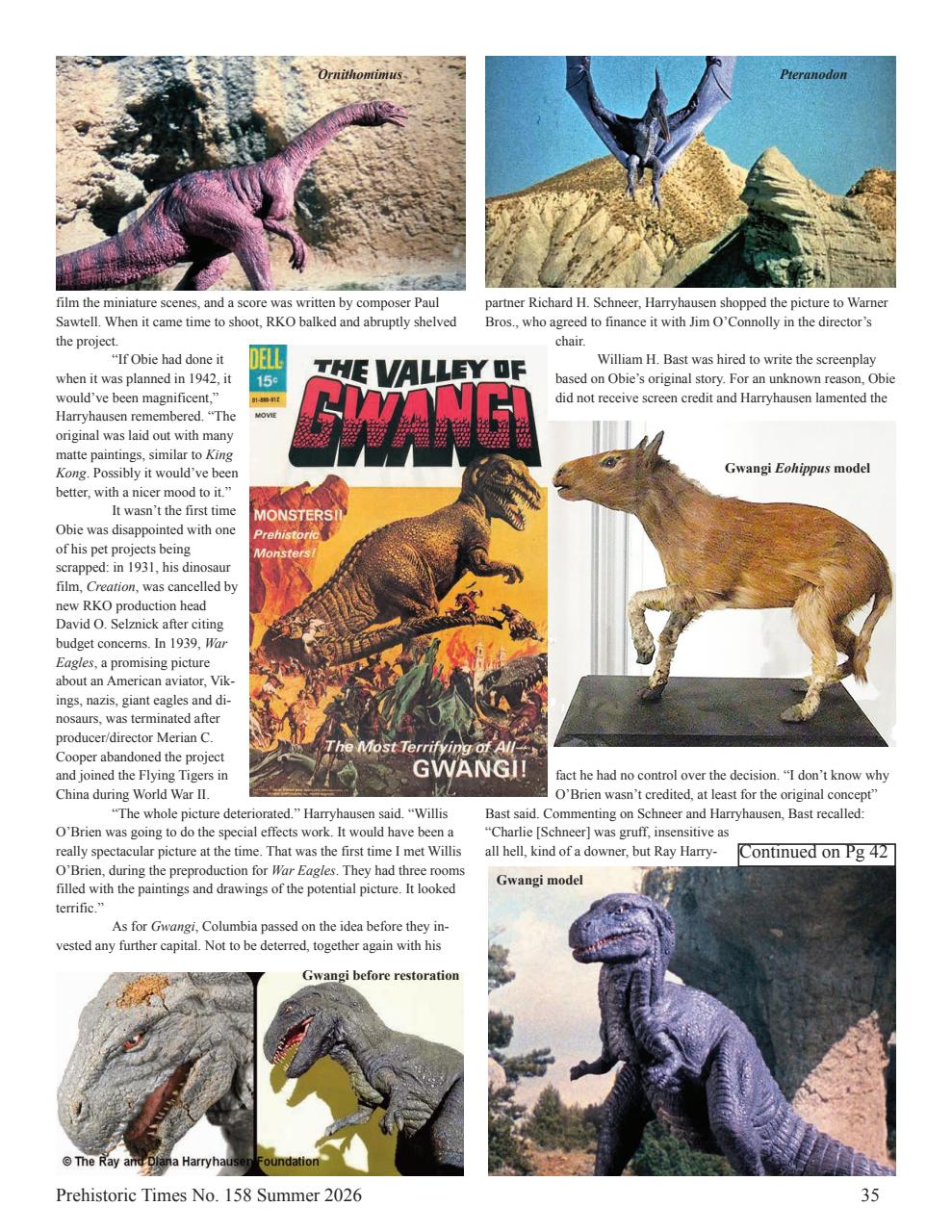 Prehistoric Times Preview Pages