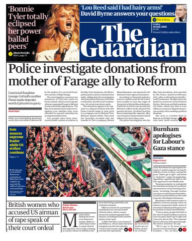 The Guardian Newspaper issue Friday, 10 July 2026