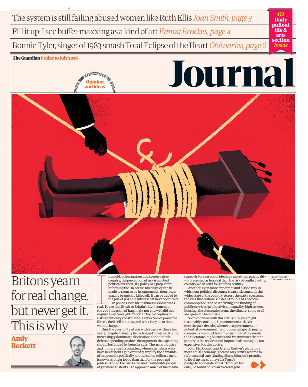 The Guardian Newspaper Preview Pages