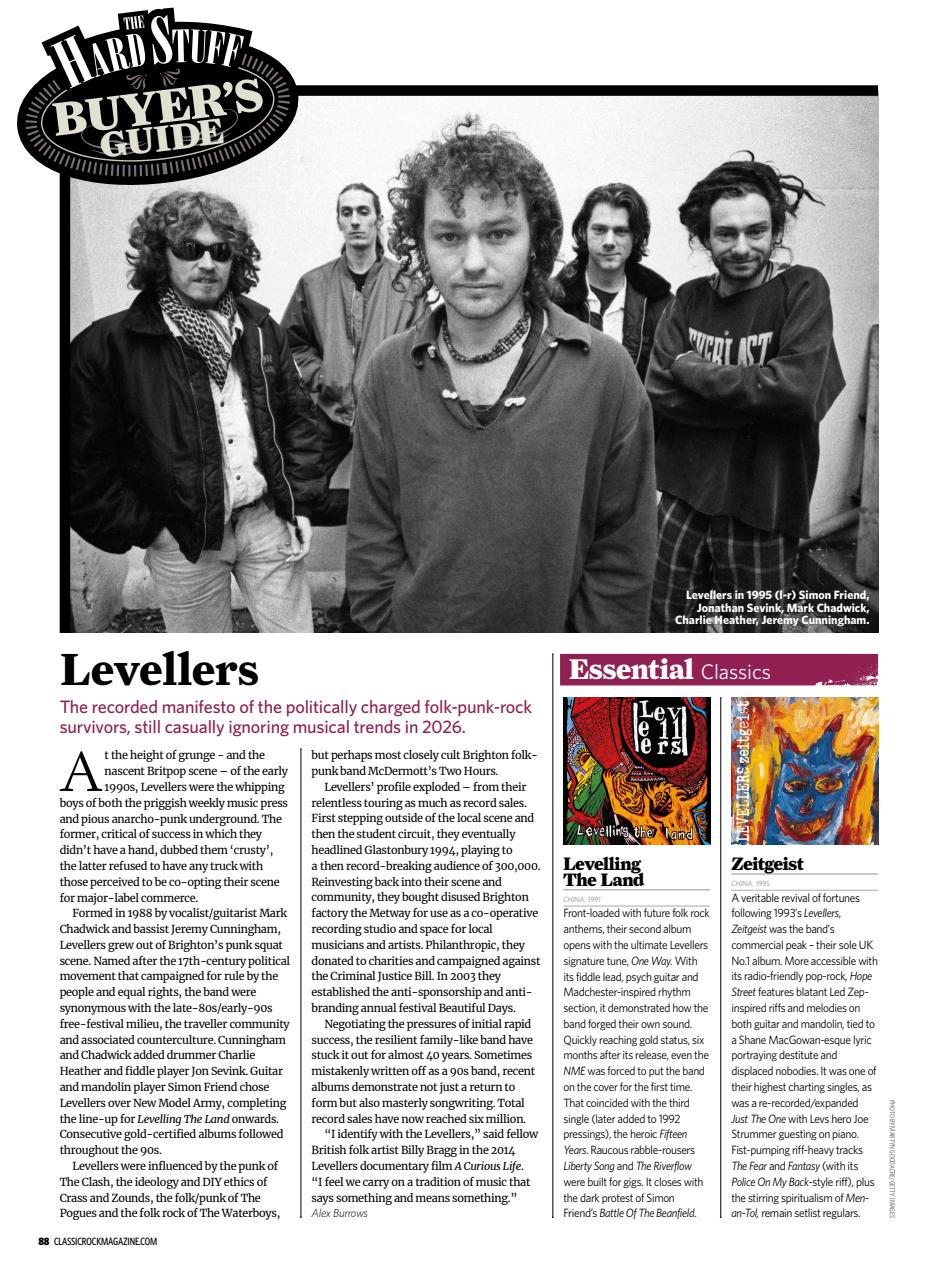Classic Rock Preview Pages