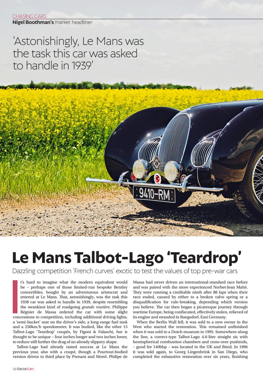 Classic Cars Preview Pages