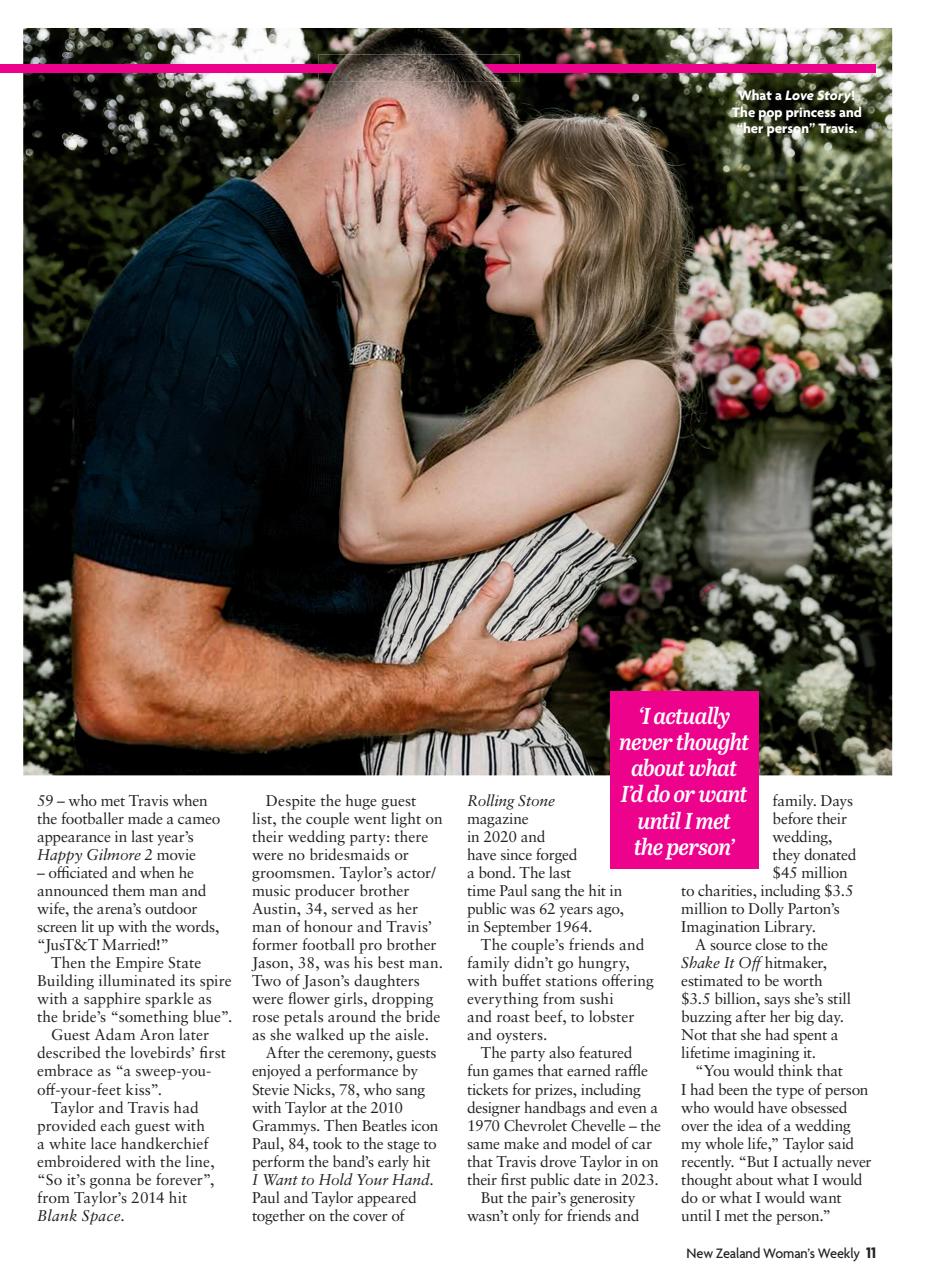 NZ Woman's Weekly Preview Pages