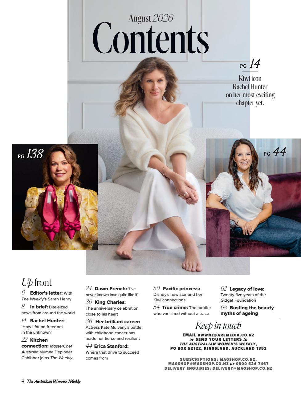 Australian Women's Weekly NZ Preview Pages