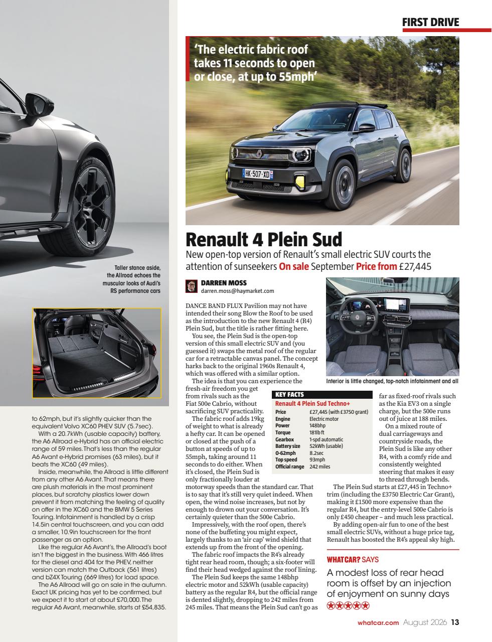 What Car? Preview Pages