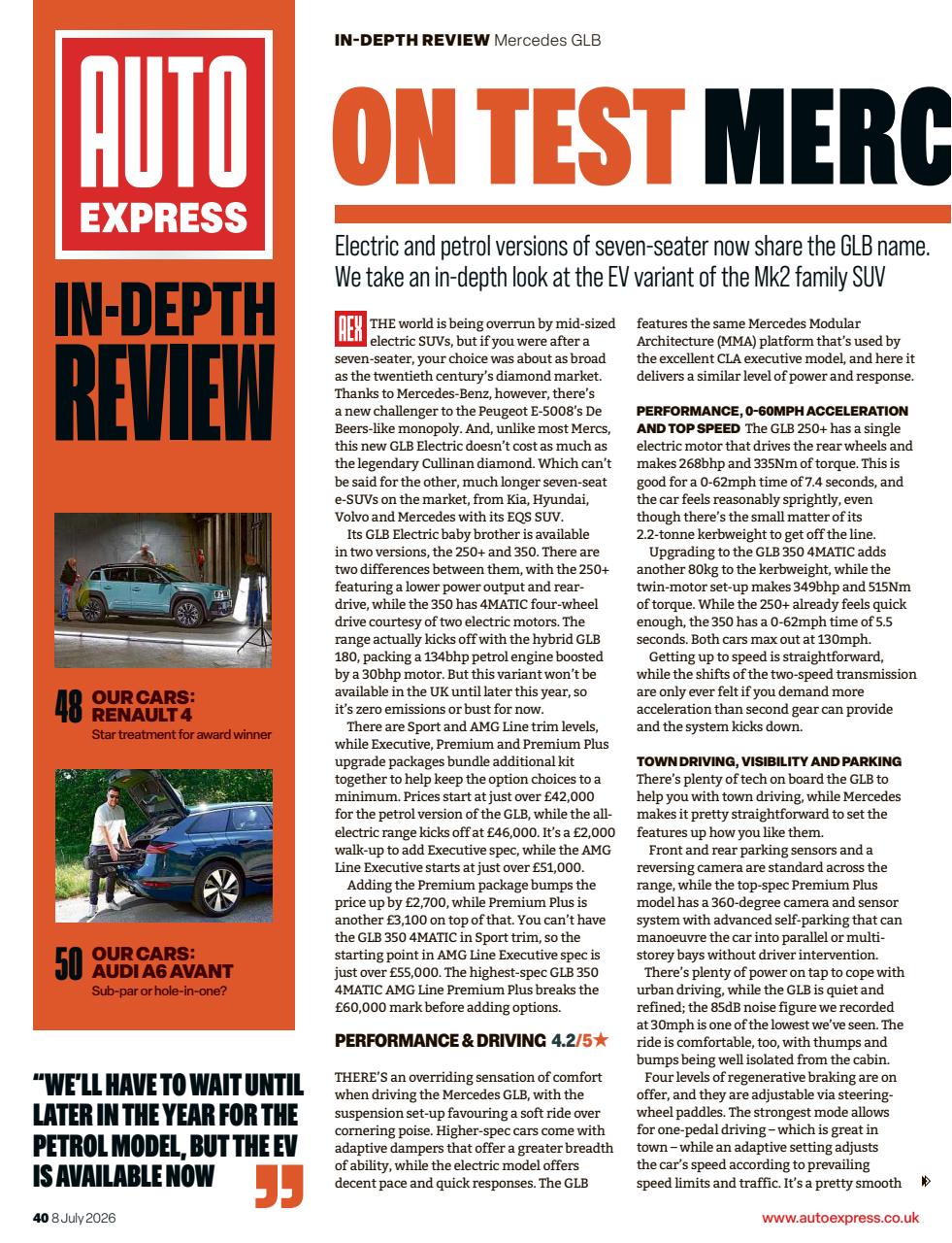 Auto Express Preview Pages