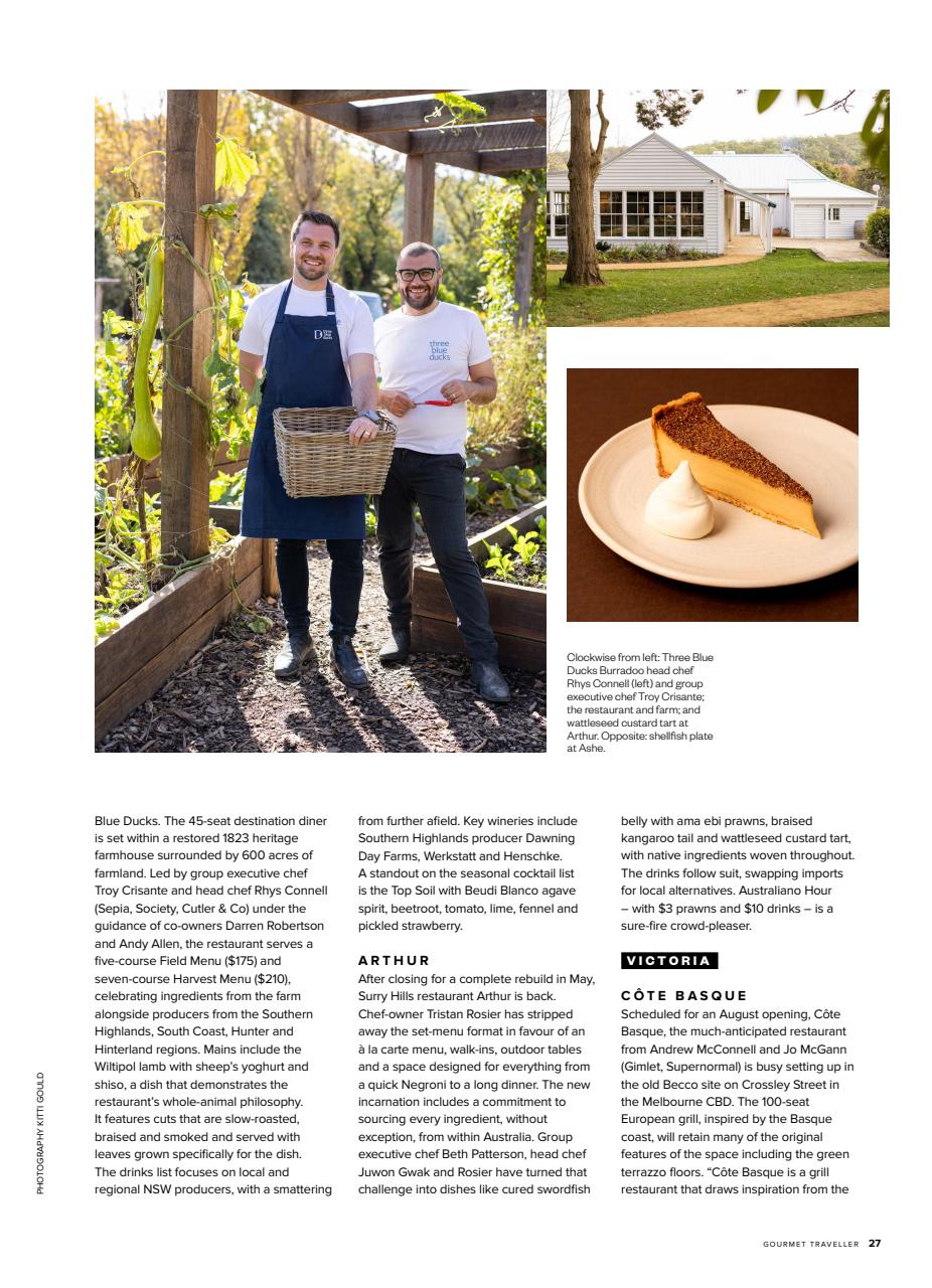 Australian Gourmet Traveller Preview Pages