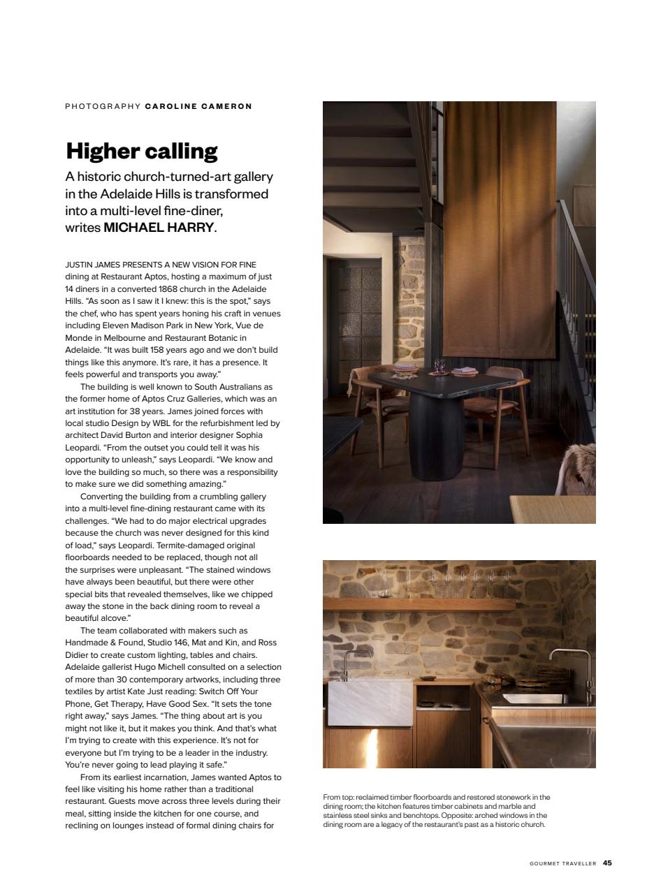 Australian Gourmet Traveller Preview Pages
