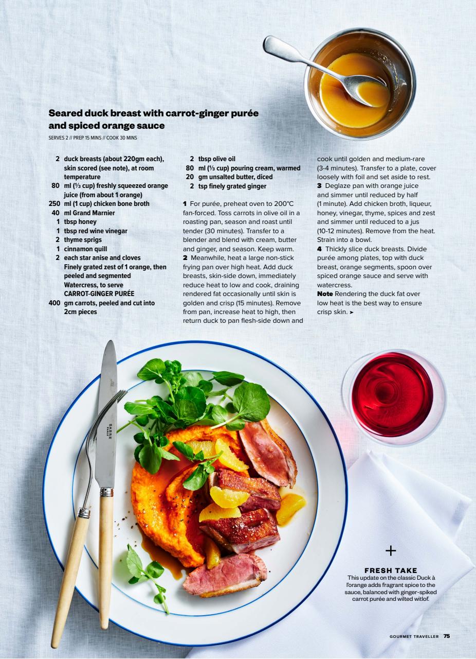 Australian Gourmet Traveller Preview Pages