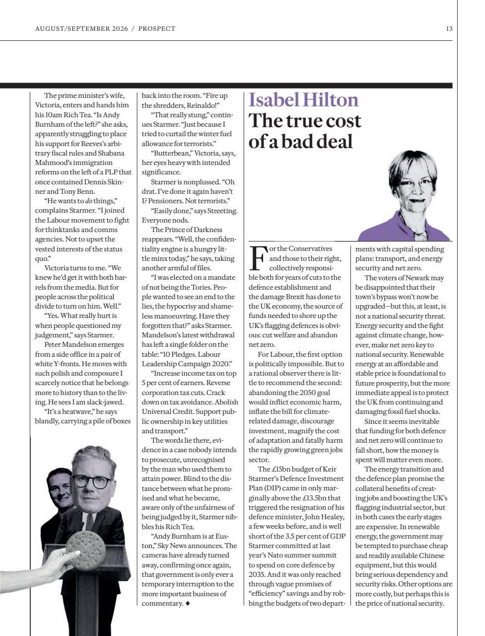 Prospect Magazine Preview Pages
