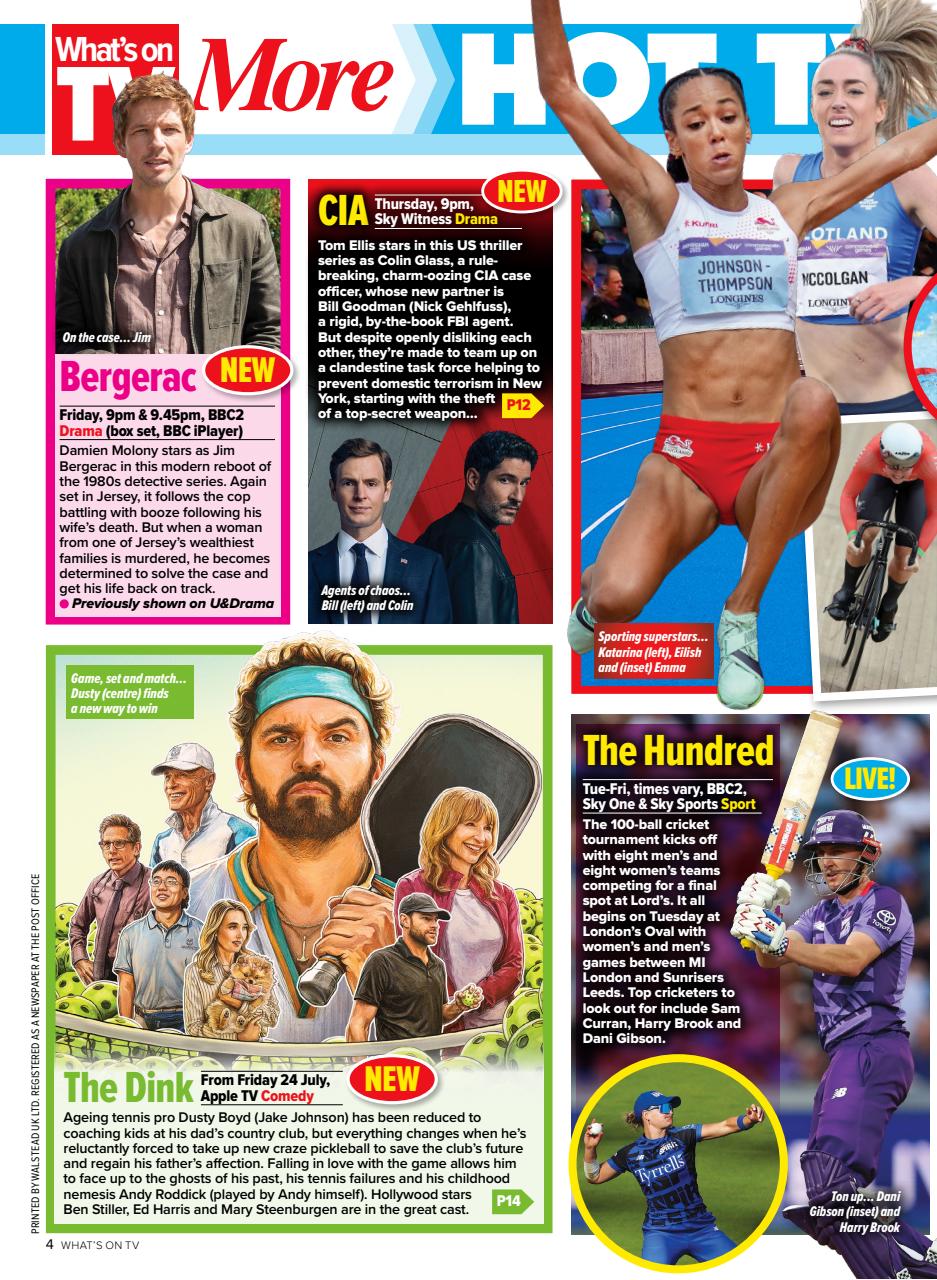 What's on TV Preview Pages