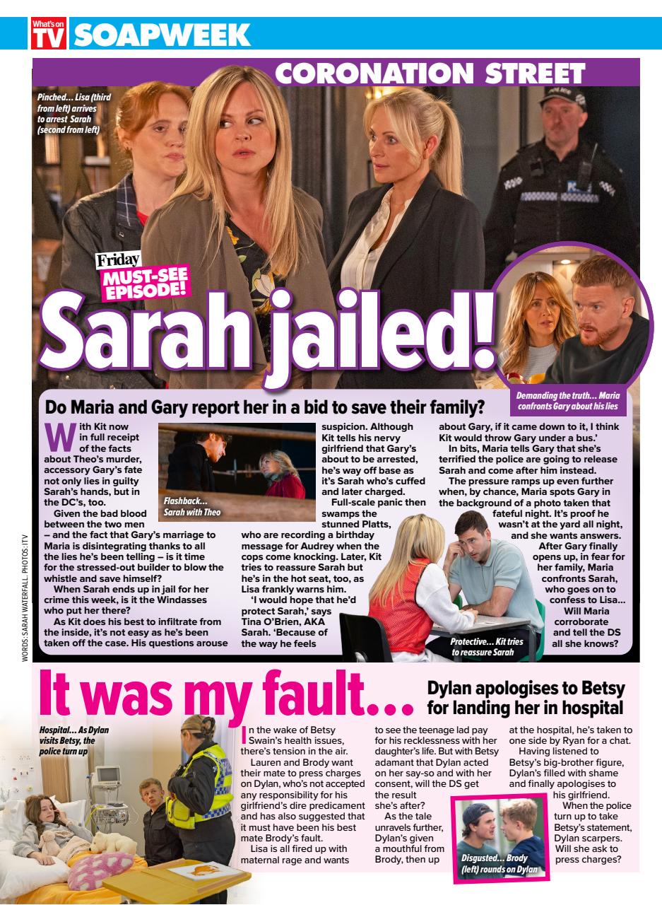What's on TV Preview Pages