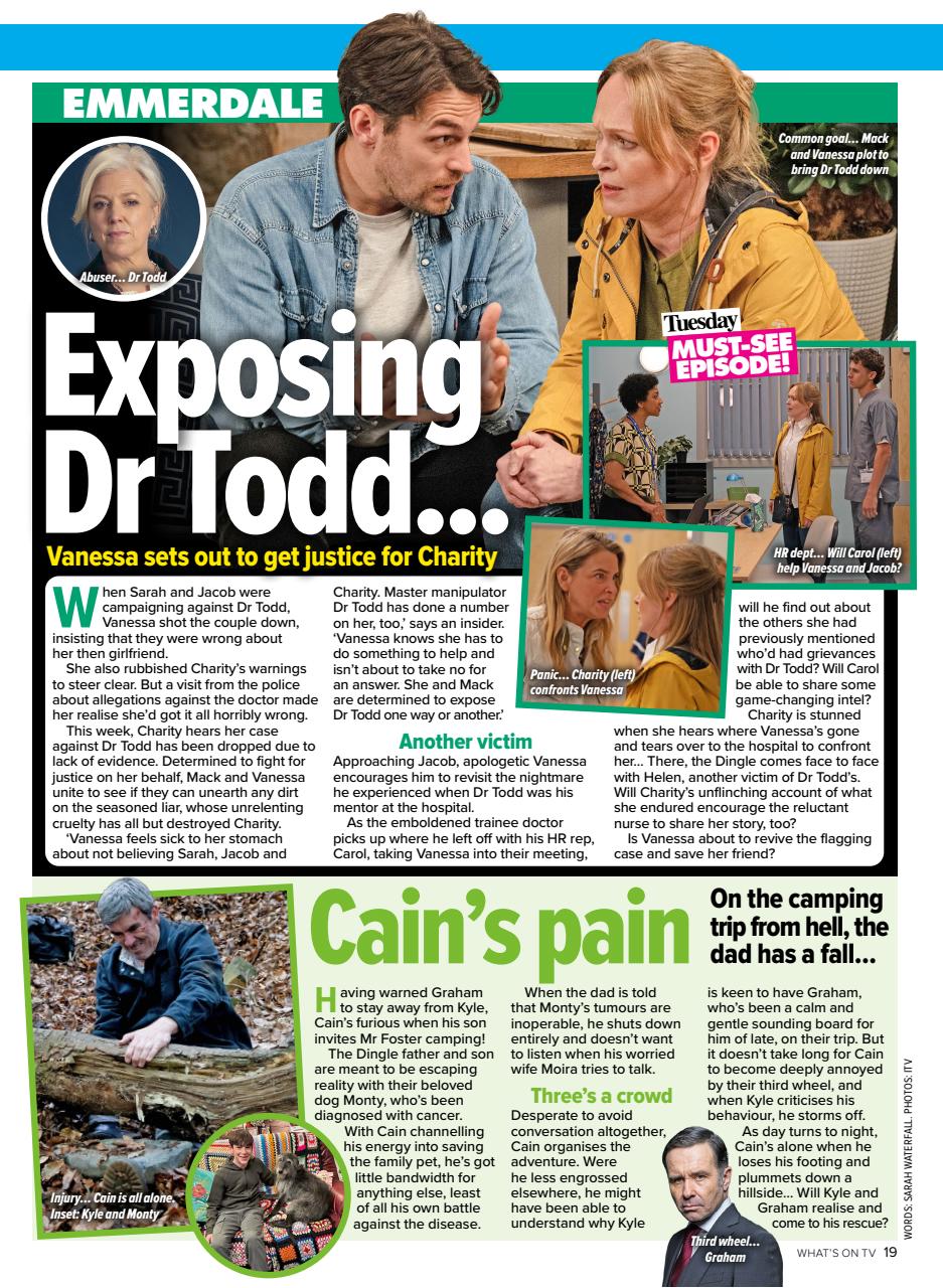 What's on TV Preview Pages