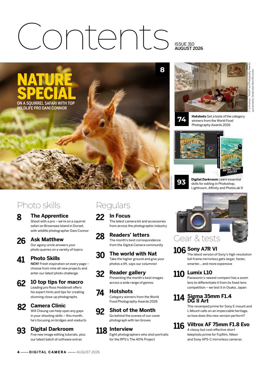 Digital Camera Magazine Preview Pages