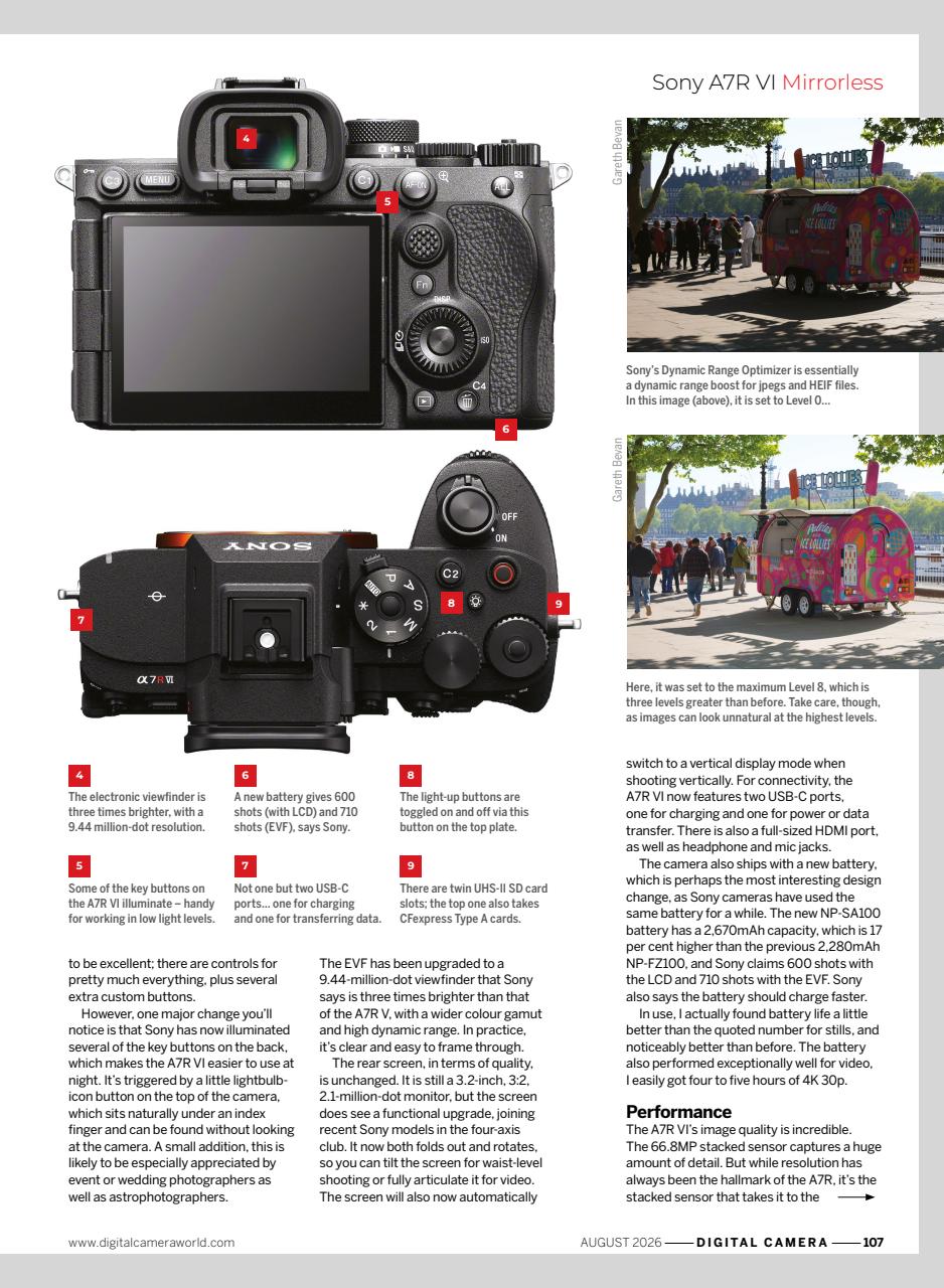 Digital Camera Magazine Preview Pages