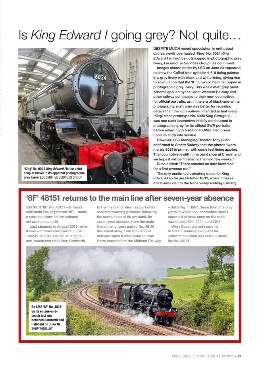 Steam Railway Preview Pages