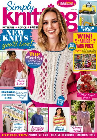 Simply Knitting issue September 2026