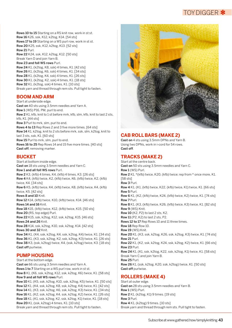 Simply Knitting Preview Pages